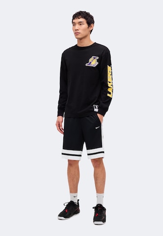 Maglietta 'NBA LAKERS' di Mitchell & Ness in nero: frontale