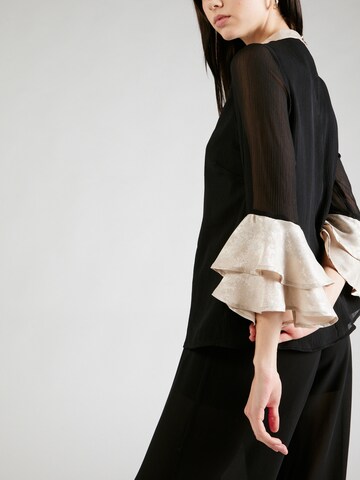 Wallis - Blusa en negro