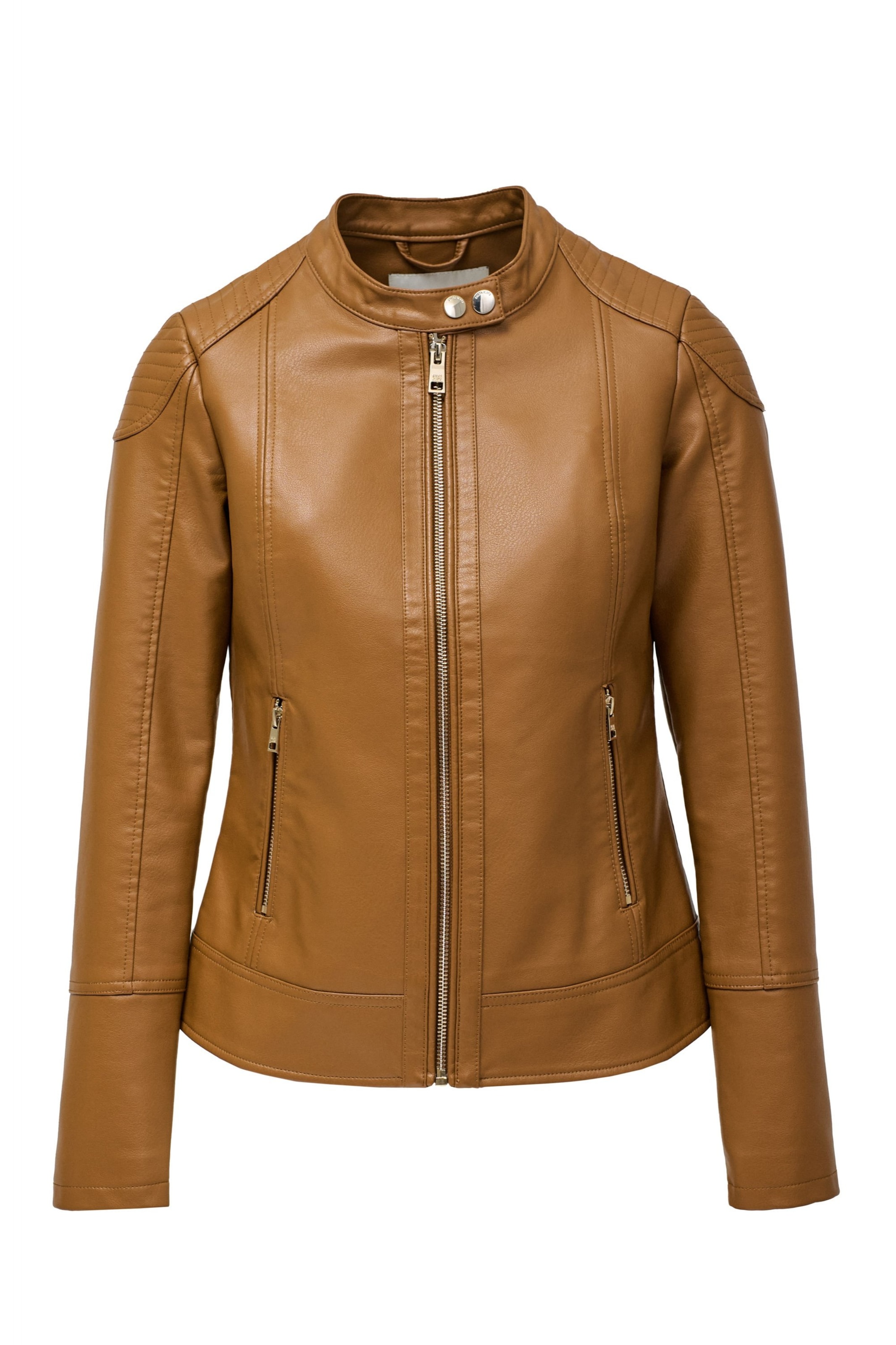 Salsa Jeans Tussenjas in Beige: voorkant