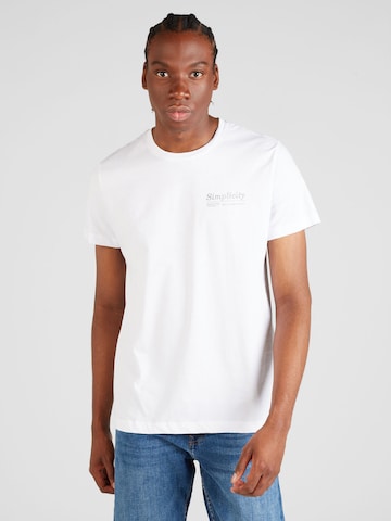 T-Shirt 'Simplicity' WESTMARK LONDON en blanc : devant