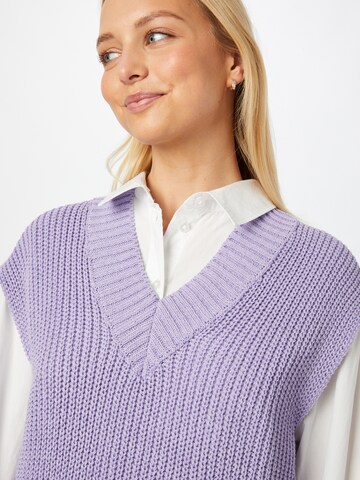 Hailys Sweter 'Amy' w kolorze fioletowy
