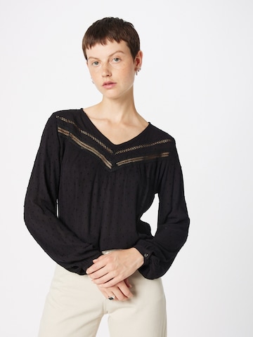 ABOUT YOU Blouse 'Jamie' in Zwart: voorkant