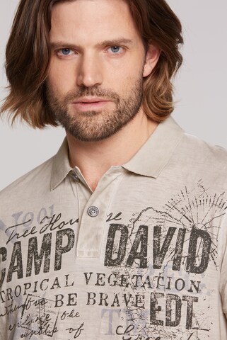 CAMP DAVID - Camiseta en plata