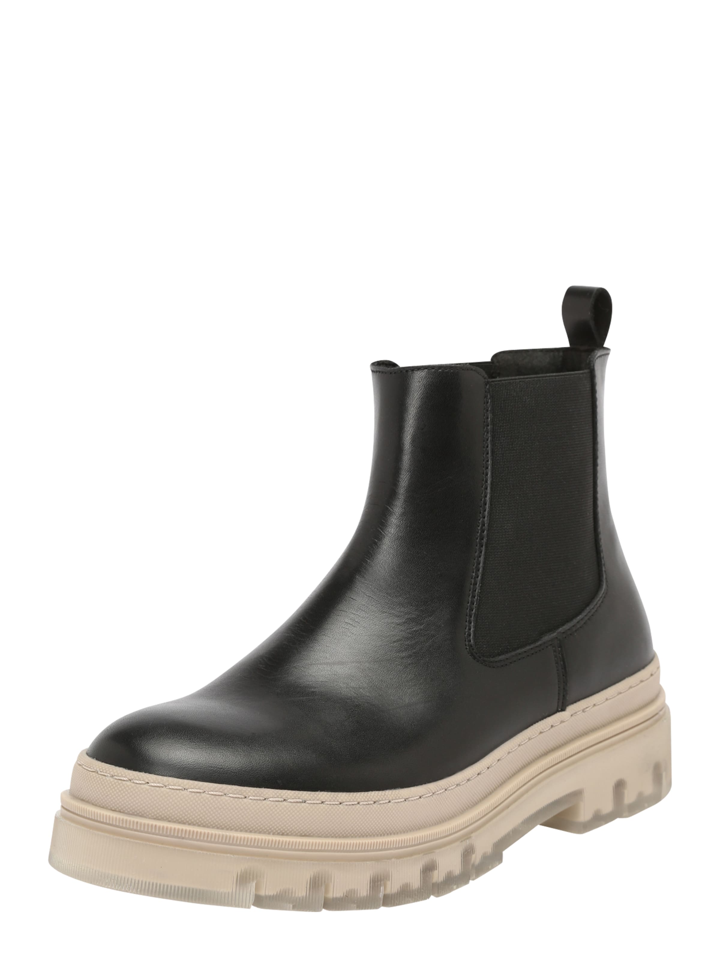 Karolina Kurkova Originals Chelsea boots 'Carla' i svart: framsida