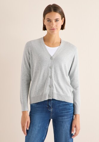 CECIL Strickjacke in Grau: Vorderseite