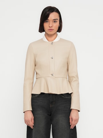 ONLY Prehodna jakna 'ONLVERONA' | bež barva: sprednja stran