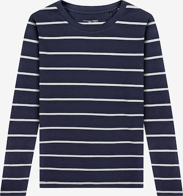 SCHIESSER Schlafshirt 'Mix & Relax' in Blau: Vorderseite