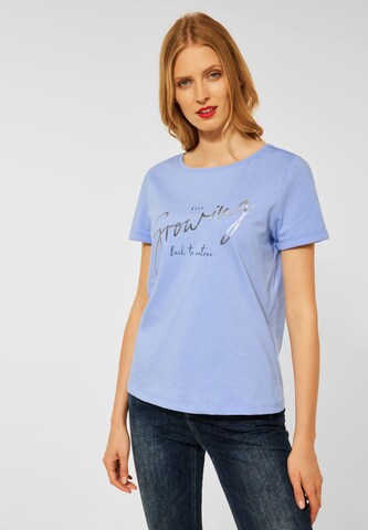 STREET ONE Shirt in Blauw: voorkant