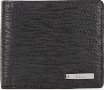 BOSS Wallet in Black: front