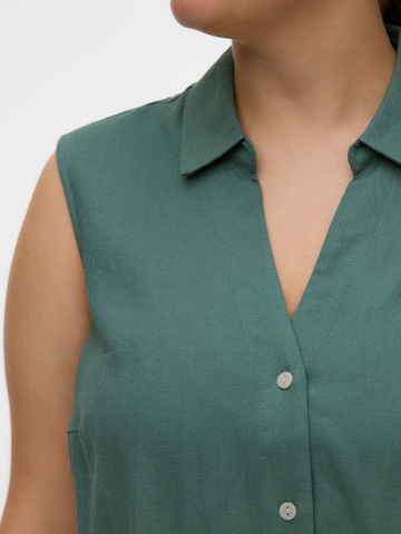 Vero Moda Curve Bluse 'VMCMYMILO' i grøn