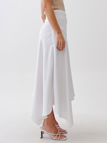 Tussah Skirt 'LORIE' in White
