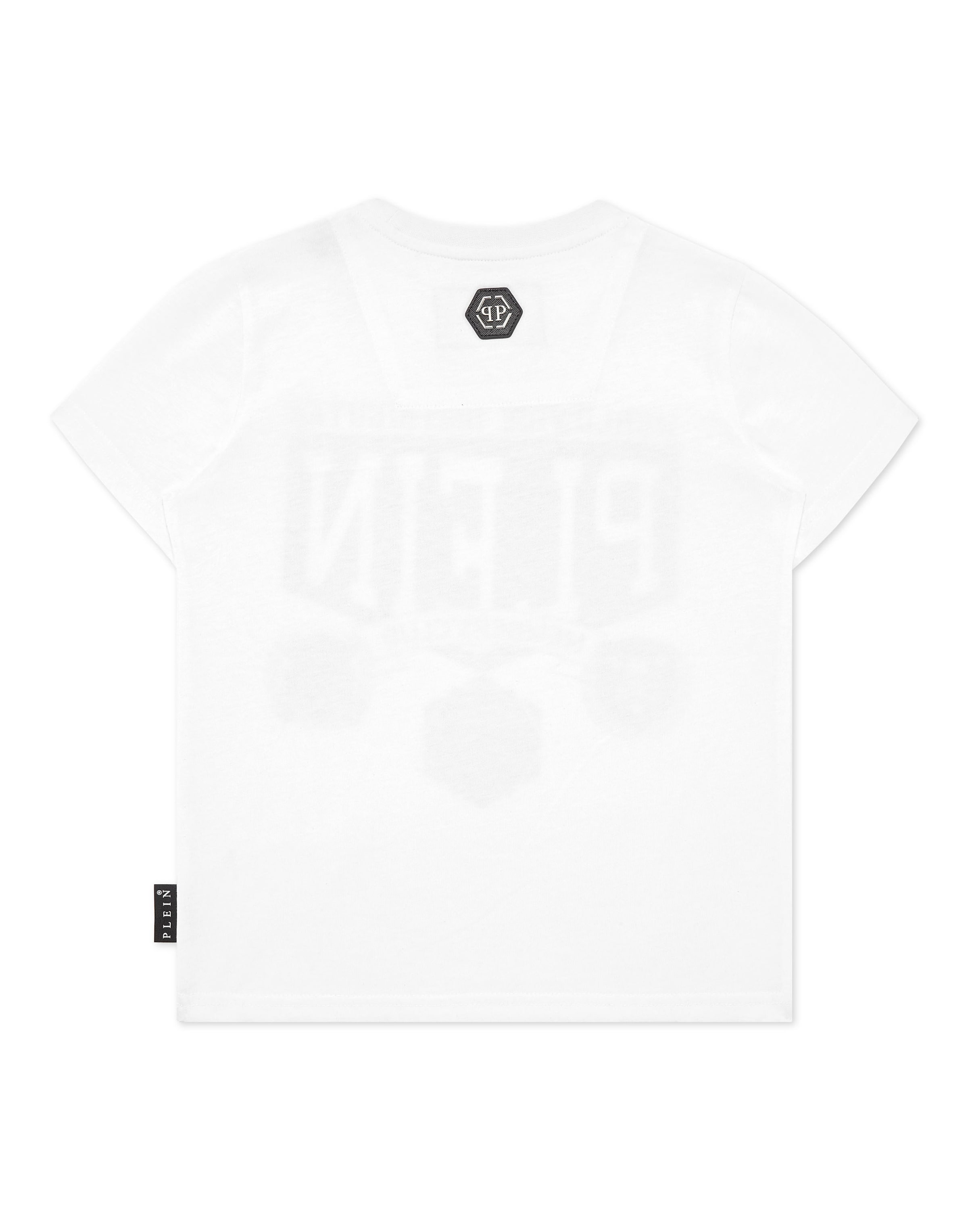 T-Shirt 'College' Philipp Plein en blanc