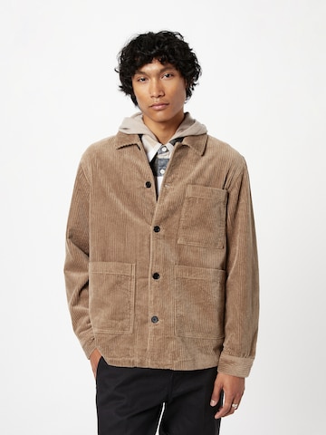 minimum Between-season jacket 'Baleo' in Brown: front