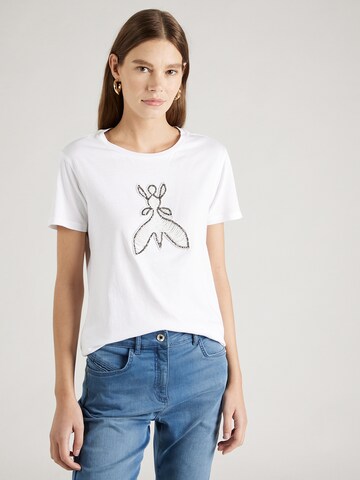 T-shirt PATRIZIA PEPE en blanc : devant