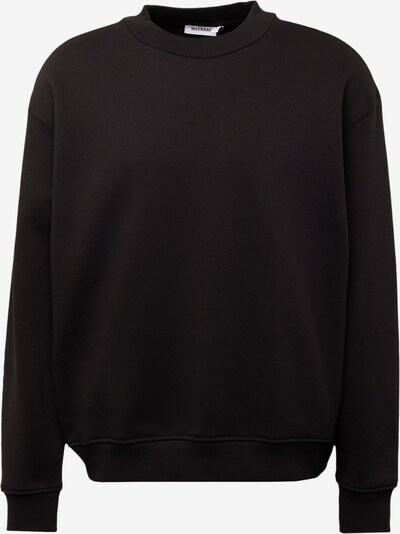 WEEKDAY Sweat-shirt en noir, Vue avec produit