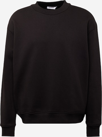 WEEKDAY Sweatshirt i sort: forside