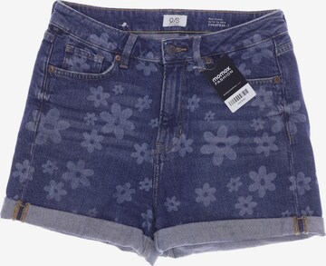 QS Shorts S in Blau: predná strana