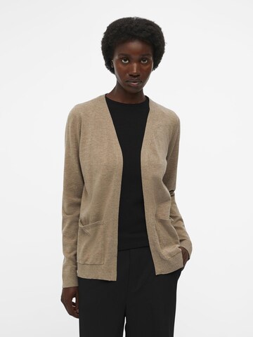 OBJECT Knit Cardigan 'Thess' in Beige: front