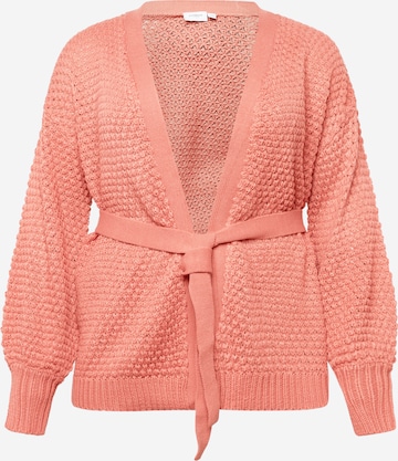 EVOKED Knit cardigan in Pink: front