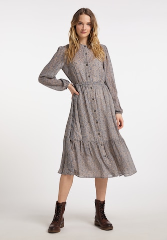 DreiMaster Vintage Платье-рубашка в Бежевый