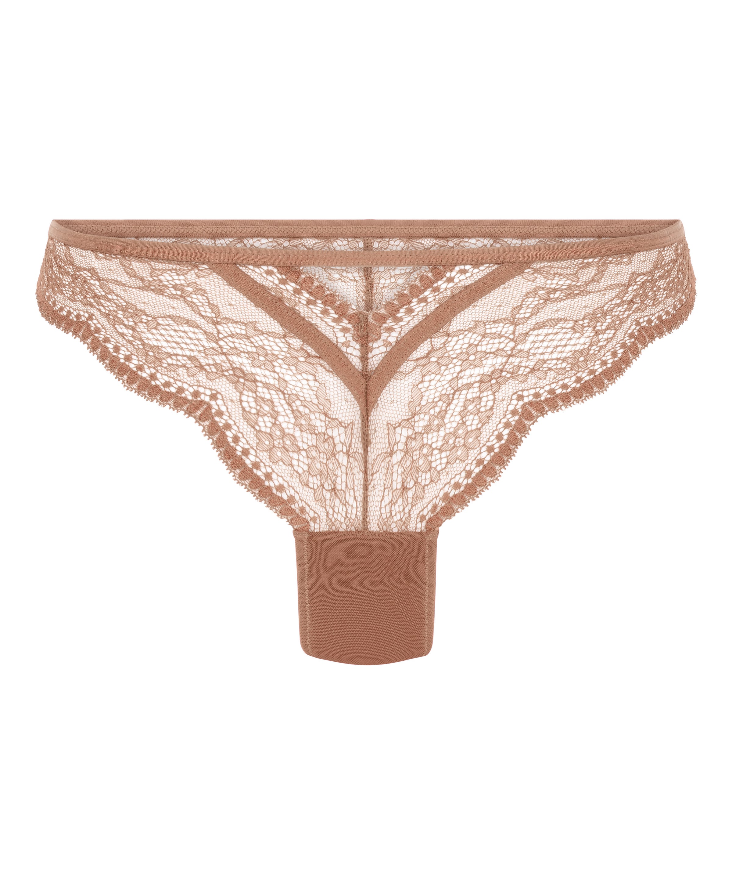 Hunkemöller String 'Isabelle' in de kleur Cappuccino, Productweergave