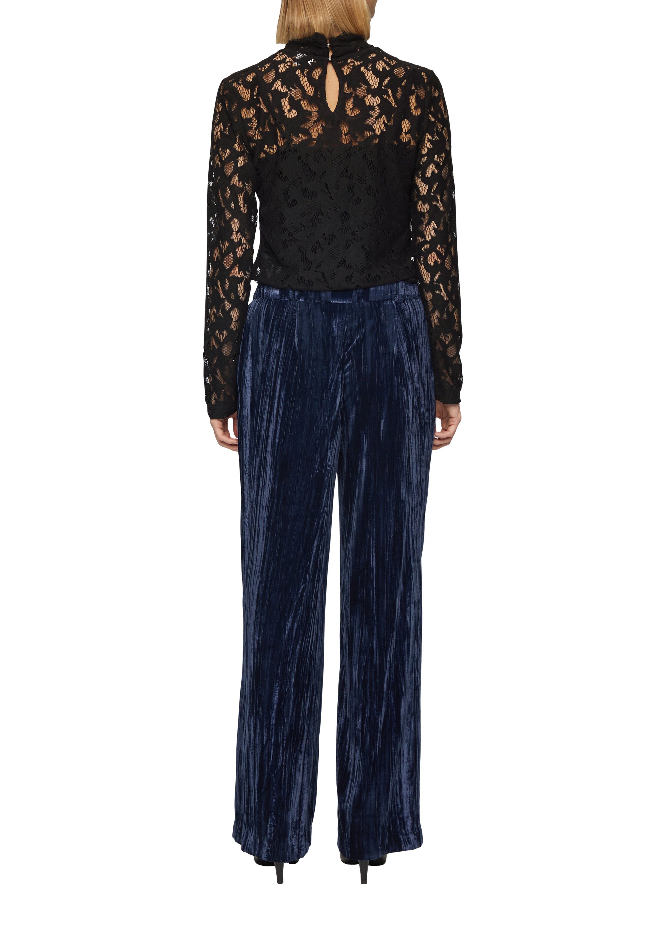 s.Oliver BLACK LABEL Regular Hose in Blau