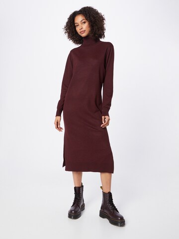 SAINT TROPEZ Knit dress 'Mila' in Brown: front