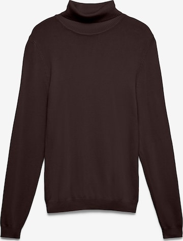 VERO MODA Sweter 'VMGLORY' w kolorze brązowy: przód