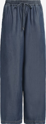 BOSS Wide Leg Housut 'C_Tanella' värissä sininen: etupuoli