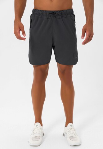 Regular Pantalon de sport 'High Performance 3.0' MOROTAI en gris : devant