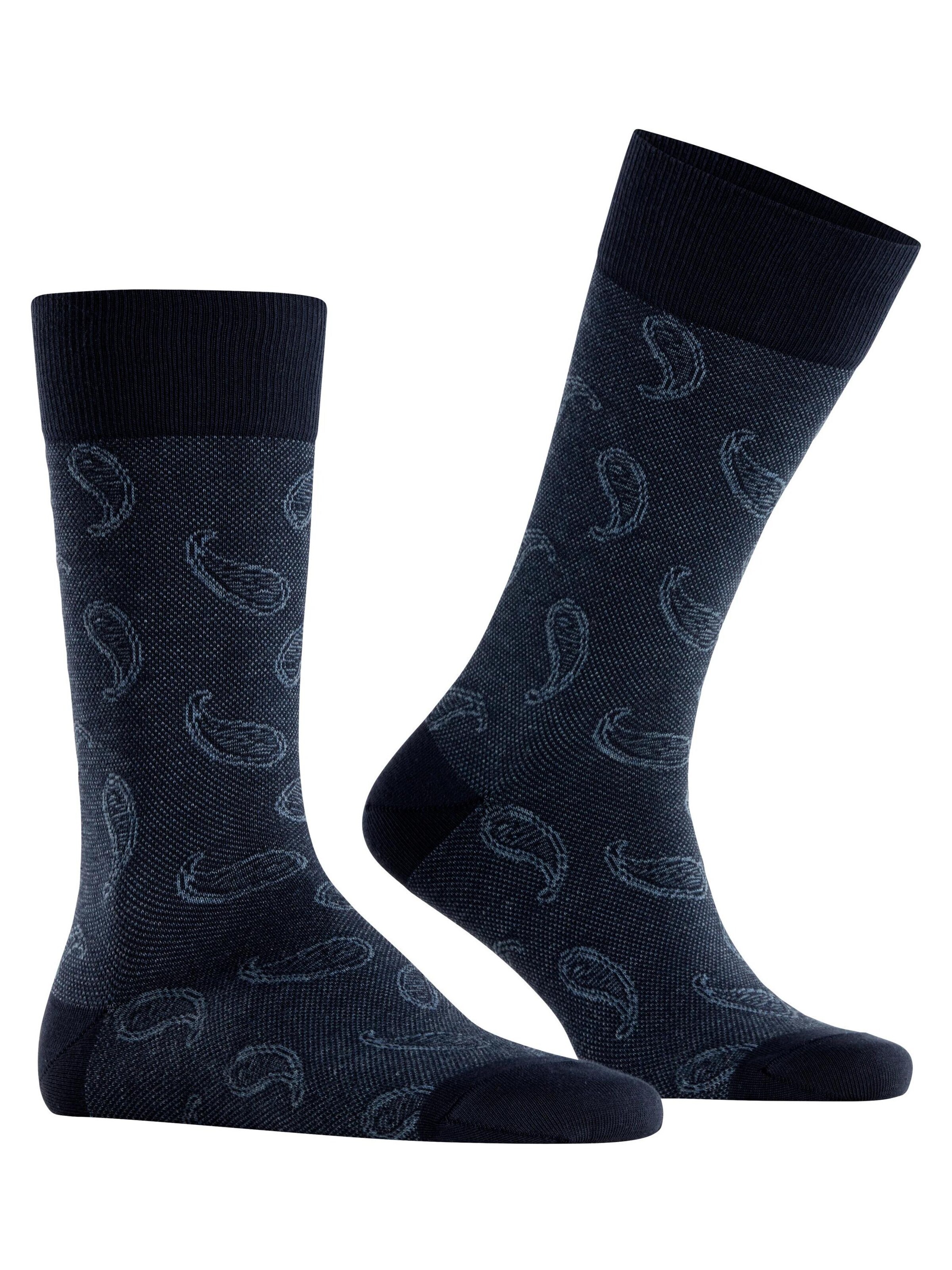 BURLINGTON Socken 'Paisley'‌‌‌‌ in Blau