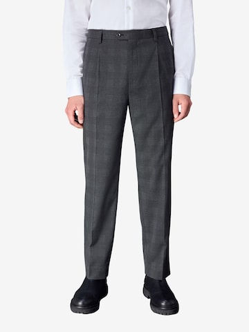 Next Slimfit Pantalon in Grijs: voorkant