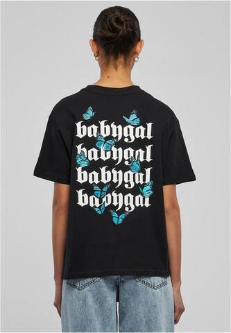 T-shirt 'Babygal' Mister Tee en noir : devant