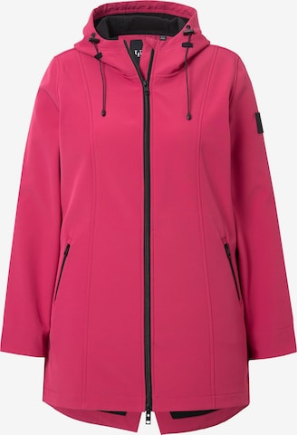 Veste fonctionnelle Ulla Popken en rose : devant