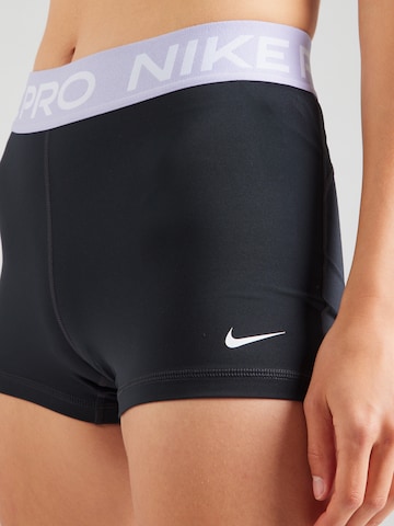 NIKE Skinny Sportbroek 'Pro' in Zwart