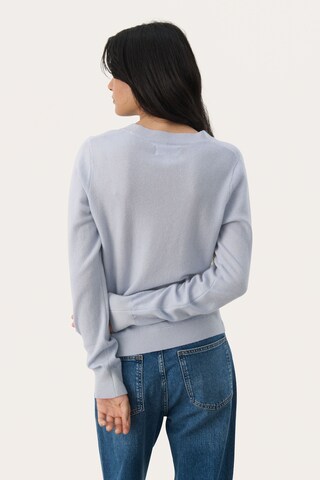 Part Two Pullover in Blau