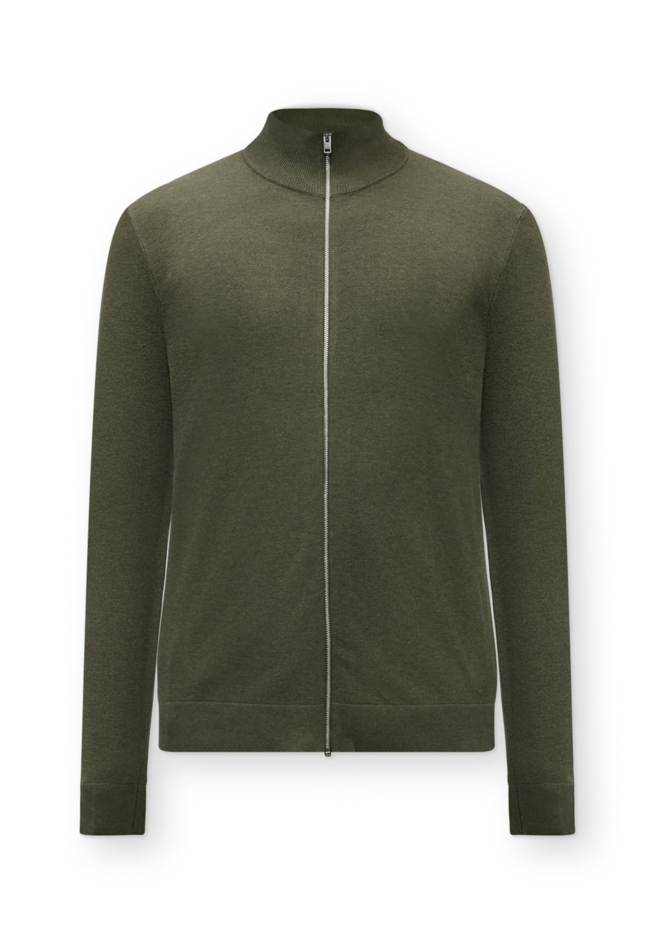 Vestes en maille Lindbergh en vert : devant