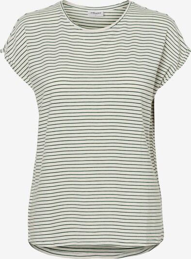 VERO MODA T-Shirt 'VMAVA' in grün / weiß, Produktansicht