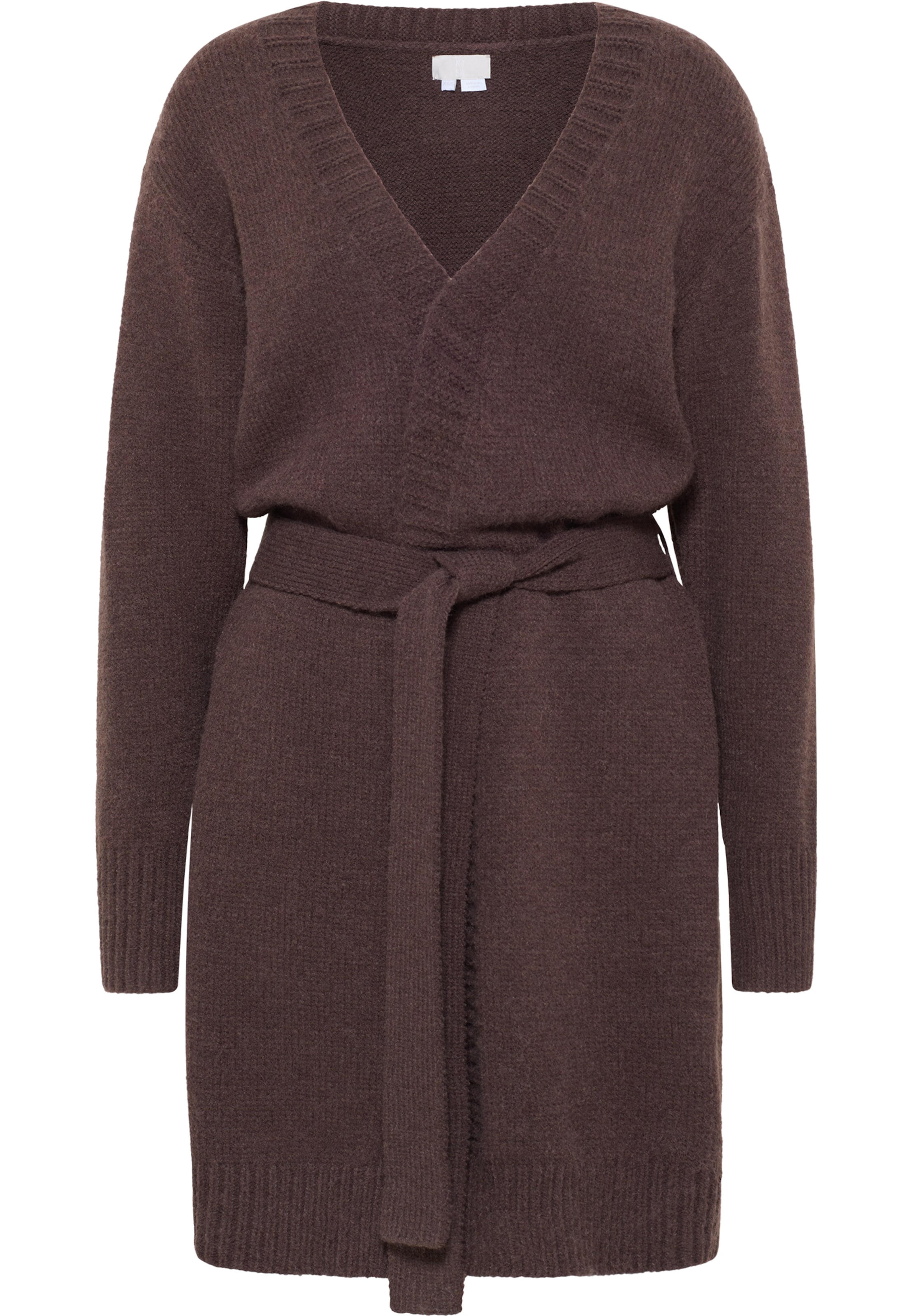 RISA Knit cardigan 'Teylon' in Brown: front