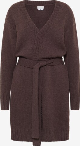 Cardigan 'Teylon' RISA en marron : devant