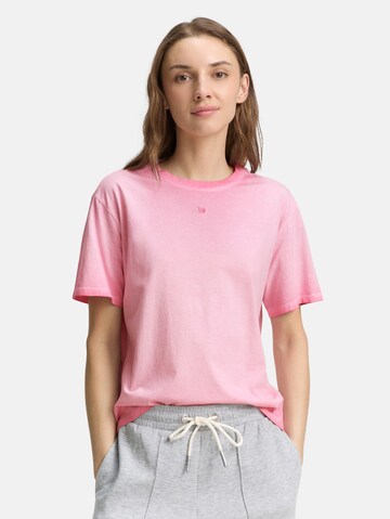TOM TAILOR DENIM Shirt in Pink: front