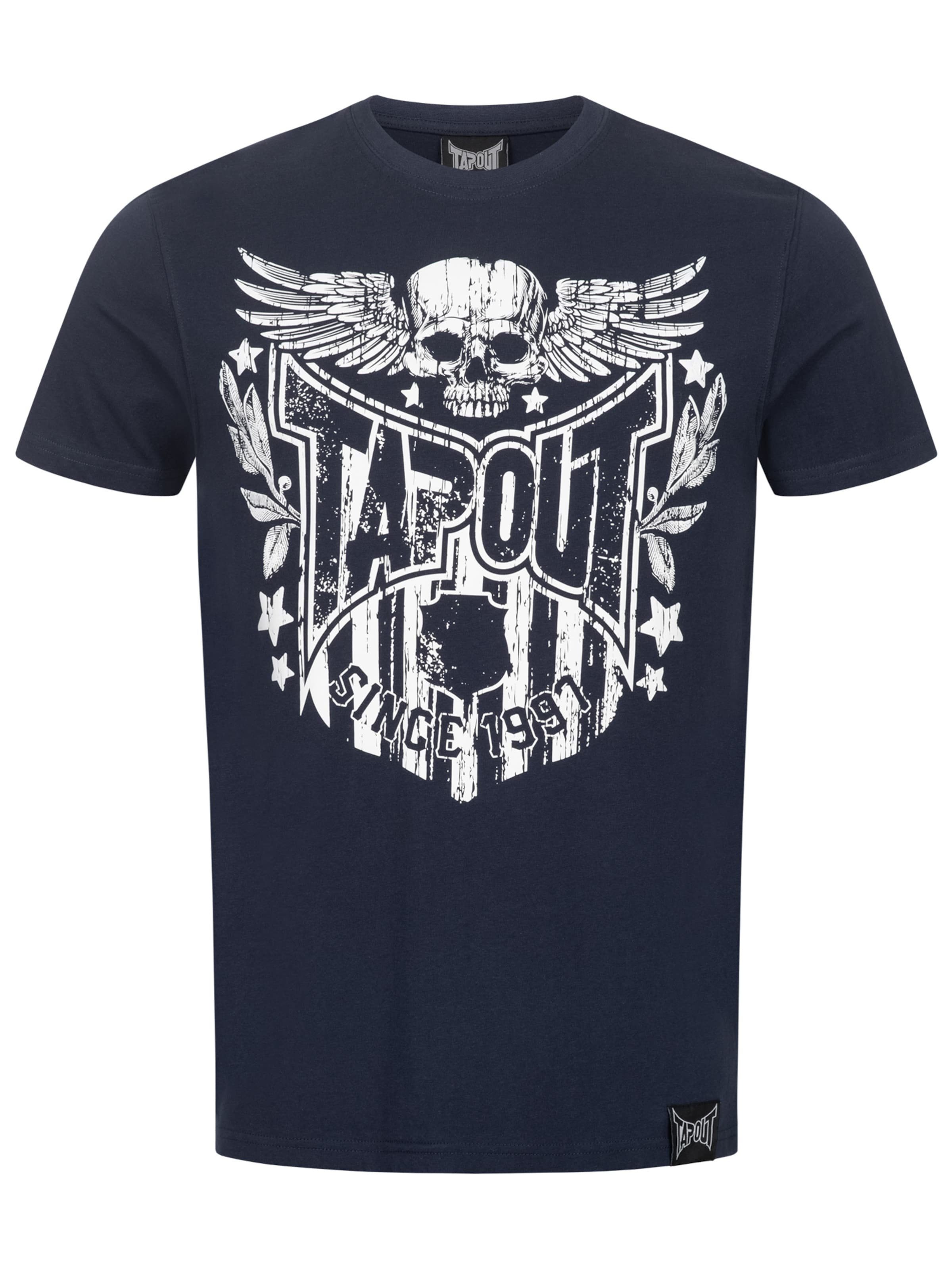 Tapout Tričko 'Westlake' - Modrá: predná strana