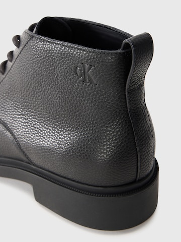 Calvin Klein - Botas com atacadores em preto