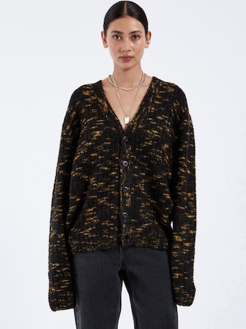 Dr. Denim Gebreid vest 'Tom' in Zwart