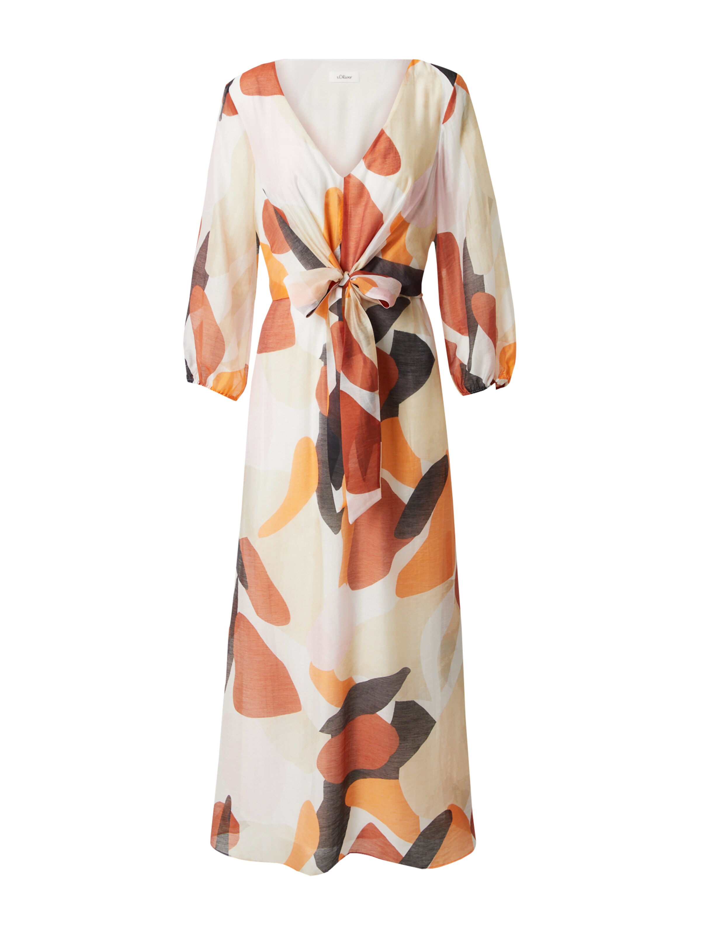s.Oliver BLACK LABEL Jurk in Wit: voorkant
