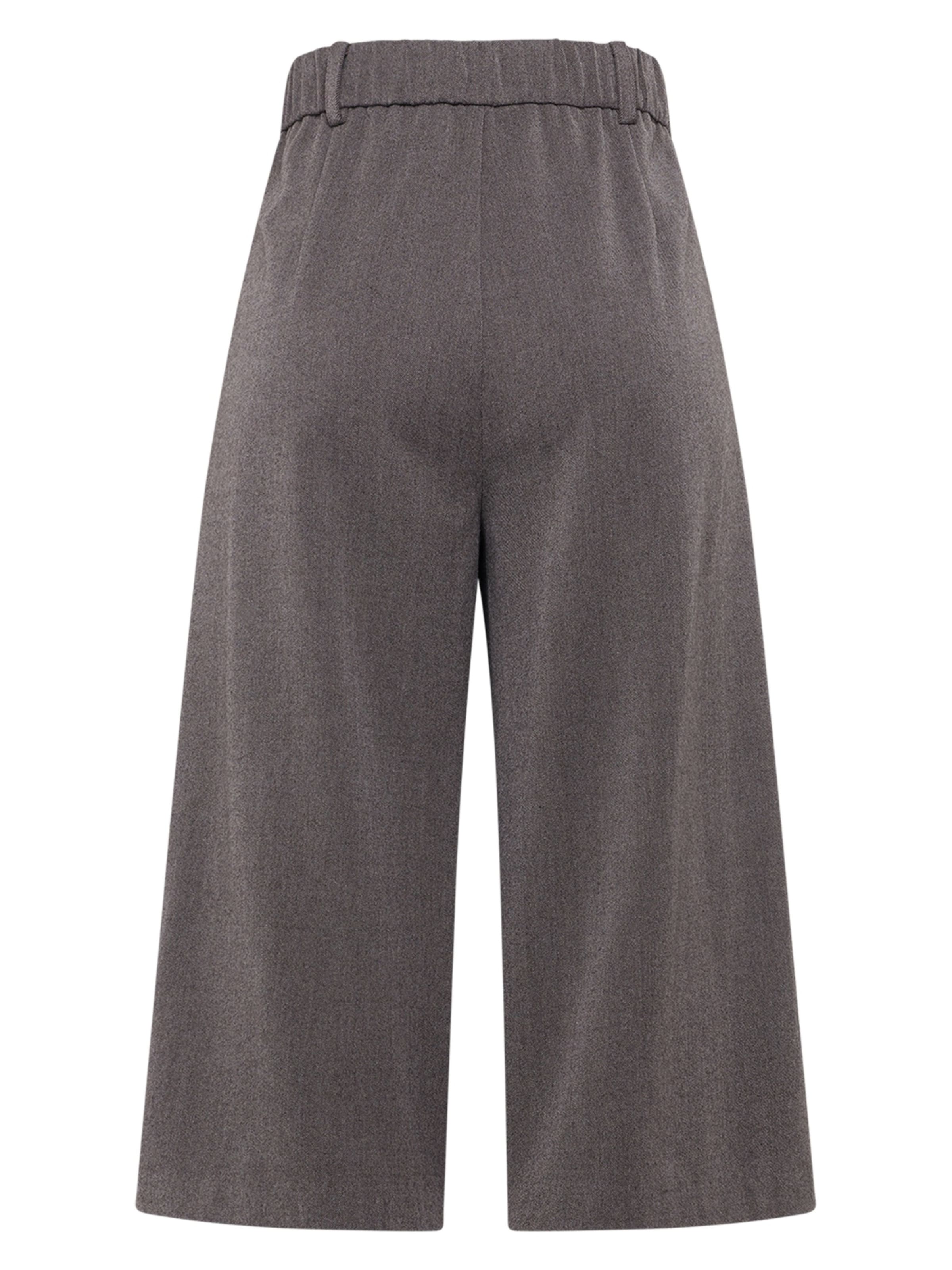 Tamaris Loose fit Pleat-front trousers in Grey