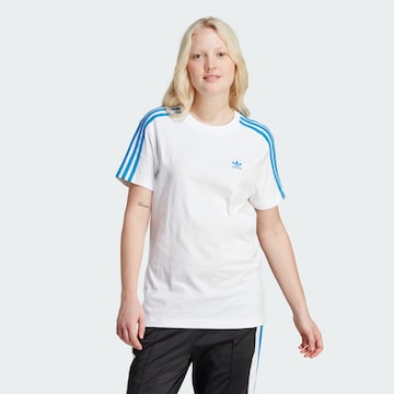 T-shirt 'Adibreak' ADIDAS ORIGINALS en blanc : devant