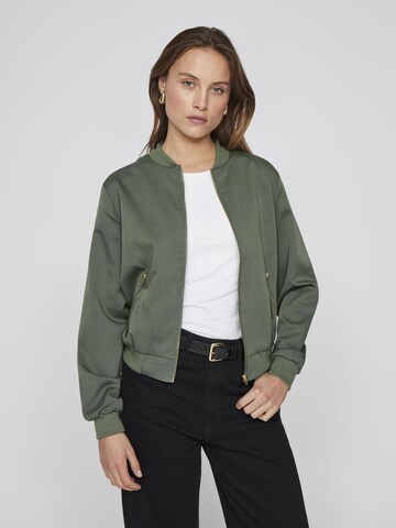 VILA Between-season jacket in Green: front