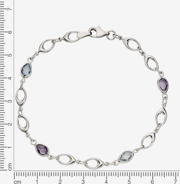 Fascination by Ellen K. Armband in Silber: Vorderseite