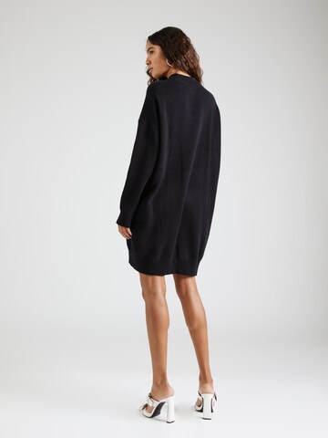 Monki Knitted dress in Black